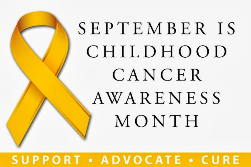 September - childhood cancer awareness month